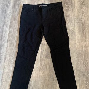 Joe’s Jeans Black Ponte Skinny Ankle Pants